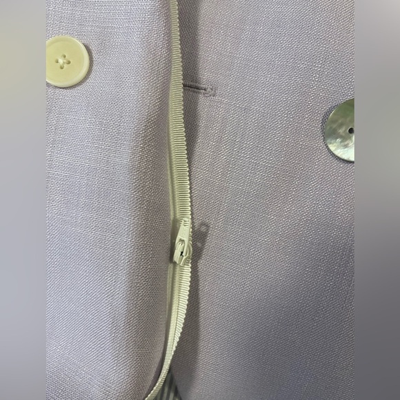 New with Flaw: Veronica Beard Lavender Dickey Jacket Blazer Size 6 - Picture 12 of 16